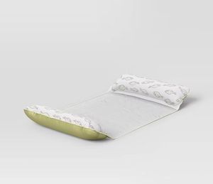 lot 1158 image: Hammock Fish Pool Lounger - Sun Squad Green&nbsp