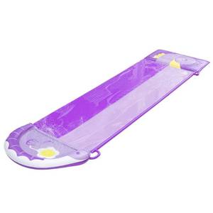 lot 1169 image: Character Inflatable Water Slides Purple - Sun Squad Outdoor Water Toys, PVC Material - Retail $20