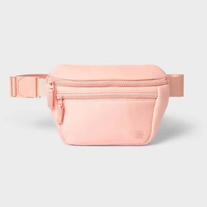 lot 1170 image: Premium Belt Bag Blush - All In Motion Water-Resistant Knit Fanny Pack - Retail $20