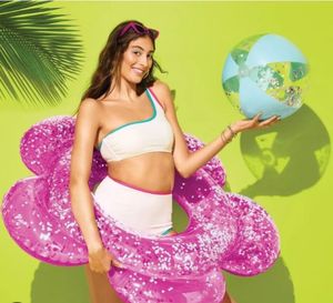 lot 1187 image: Sun Squad Inflatable Swim Tube and Beach Ball&nbsp