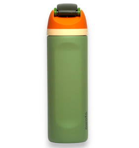 lot 1227 image: Owala FreeSip Insulated Stainless Steel Water Bottle with Straw, BPA-Free Sports Water Bottle, Great for Travel, 24 Oz, Camo Cool&nbsp