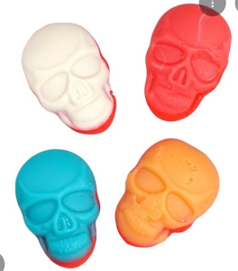 lot 1245 image: Gummy Skull Halloween Candy Assortment&nbsp
