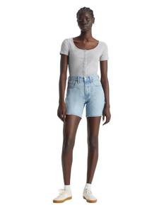 lot 1277 image: Levis Womens 501 Mid Thigh Short, (New) Take Off, 25 - Retail $33