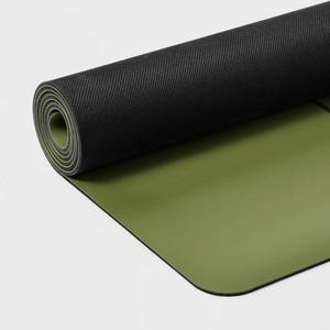 lot 1300 image: Yoga Mat Rubber Green (5mm) - All In Motion