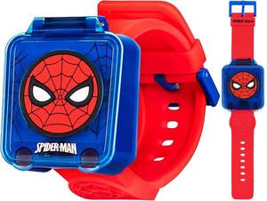 lot 1353 image: Marvel Spider-Man Educational Learning Digital Blue Watch for Boys by Accutime, Toddlers, Kids with Red Strap - Includes Timer, Stopwatch, Alarm, Games Perfect for Girls and Boys 3