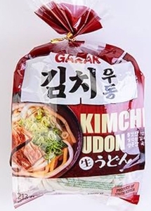 lot 1376 image: GARAK Kimchi Soup Udon Noodles 3 Pack Set
