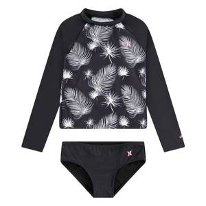 lot 1423 image: Long Sleeve Rash Guard 2-Piece Swimsuit 8Y