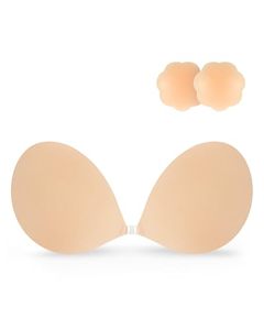 lot 1443 image: Niidor Adhesive Bra Strapless Bra Sticky Bras for Women