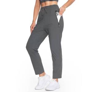 lot 1493 image: Beeswan 2026 Upgrade Stretch Active Pants for Women Over 50, Womens Hiking Cargo Travel Pants Women Grey XL