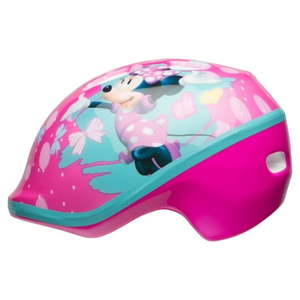 lot 1625 image: Bell Disney Minnie Mouse Polka Dots Bike Helmet  Toddler 3 (48-52cm)