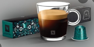 lot 1771 image: Nespresso Stockholm Fortissio Lungo Coffee Pods 10 Count