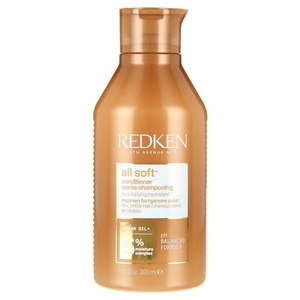 lot 1790 image: Redken All Soft Moisturizing Conditioner for Dry Hair 10.1 oz (14 CONTENTS MISSING)