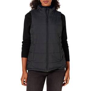 lot 1876 image: Amazon Essentials Womens Mid-Weight Puffer Vest, Black, X-Large