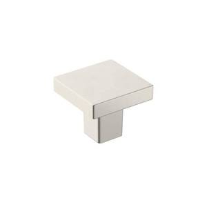 lot 2013 image: Pack of 17 Amerock Monument 1-316 in (30 mm) Length Satin Nickel Cabinet Knob - Retail $145