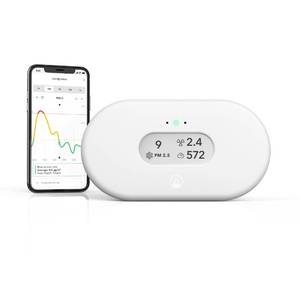 Airthings 2960 View Plus - Battery Powered Radon &amp; Air Quality Monitor (PM, CO2, VOC, Humidity, Temp, Pressure) - Retail $330