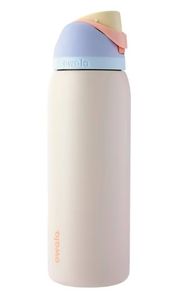 lot 2036 image: Owala 40oz FreeSip Stainless Steel Water Bottle - Sandy Shores