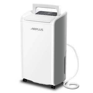 lot 2087 image: AIRPLUS 4,500 Sq.Ft 70 Pint Dehumidifier for Basements and Home-with Drain Hose,Efficient,Energy-with Dual Protection and 4 Smart Modes,24H Timer,Defrost,for Large room - Retail $140
