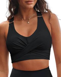 lot 2110 image: GRAPENT Black Bathing Suits for Women Swim Suit Tops for Women Resort Wear Black Size Medium US 8 to 10