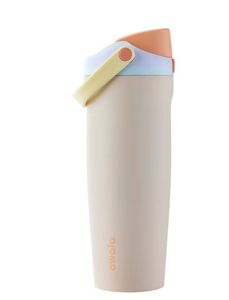 lot 2178 image: Owala 30oz Stainless Steel FreeSip Sway Tumbler  - Sandy Shores