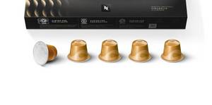 lot 2179 image: Nespresso Capsules Original Line, Caramello, Medium Roast Espresso Coffee, 10 Count Espresso Coffee Pods