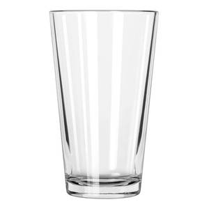 lot 2252 image: Set of 8 Libbey Pint Glass with DuraTuff Rim 16oz - Retail $25
