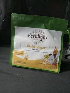 lot 2255 image: Herblight Male Vigor Herbal Tea Sweet & Warm 15 Tea Bags