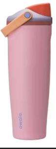 lot 2322 image: Owala 30oz FreeSip Stainless Steel Water Tumbler with Kickflip Lid