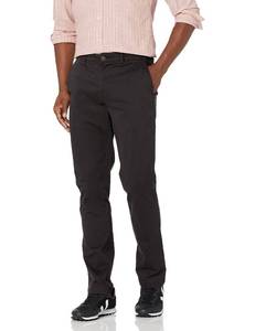 lot 2353 image: Amazon Essentials Mens Athletic-Fit Chino Pants, Black, 30W x 36L