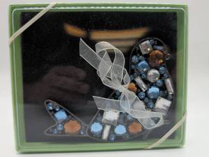 Jeweled Bird Ornament in Original Packaging