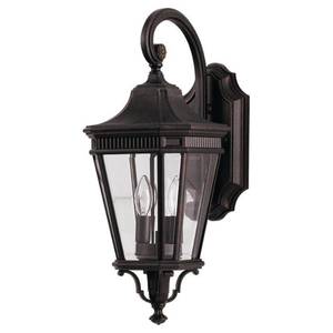 lot 11426 image: Generation Lighting OL5401 Traditional 2 Light Outdoor Wall Lantern