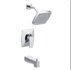 lot 11393 image: Moen Ts8713ep Via Tub And Shower Trim Package Chrome