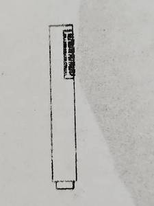 lot 11406 image: Gold Plated Brass Tub Filler for Five Hole Deck Mount