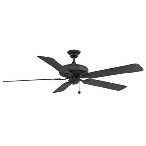 lot 11424 image: Fanimation Edgewood 60-Kit Edgewood 60 60  5 Blade Indoor  Outdoor Smart Ceiling Fan -