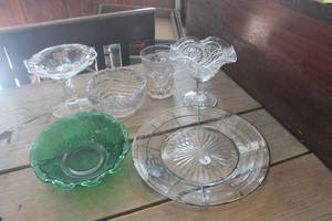 lot 4180 image: Vintage Serving Dishes and More