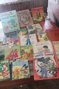 lot 4265 image: Vintage Childrens Books Disney and More