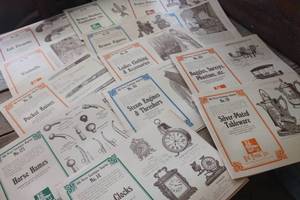 lot 4277 image: 27-1974 Old Press Catalogues