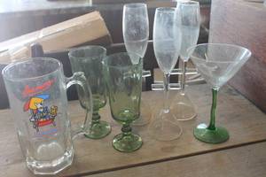 lot 4286 image: Lg. Bud Light Beer Mug & More