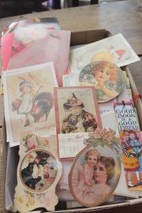 lot 4292 image: Flat of Cards, Bookmarks & More