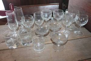 lot 4311 image: Glass Stemware and More