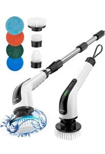 lot 70766 image: Electric Power Scrubber with Multi-Head Attachments - Retail $25