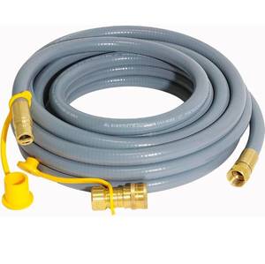 lot 70775 image: Natural Gas Hose 25ft  - Retail $25