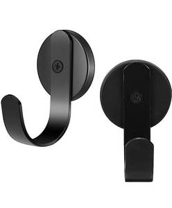 lot 70786 image: Black Magnetic Wall Hooks For Metal Doors - Retail $15