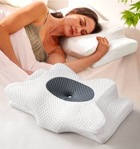 lot 70809 image: Memory Foam Side Sleeper Pillow - Retail $40
