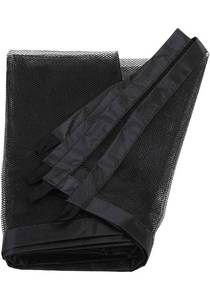 lot 70821 image: Pet Gate Mesh �� No-Drill Easy Install, Good Helper,Portable Folding Dog Safety Fence for Stairs & Doorways with 4 Adhesive Hooks - Retail $25