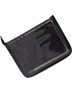 lot 70832 image: Black Trading Card Binder with Clear Protective Pages - Retail $10