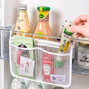 lot 70835 image: Refrigerator Door Storage Organizer Basket - Retail $10