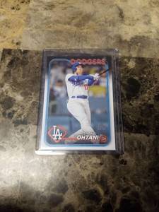 lot 1190 image: 2024 Topps Shohei Ohtani Los Angeles Dodgers Baseball Card