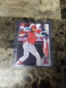 lot 1196 image: 2020 Topps Shohei Ohtani Los Angeles Angels Baseball Card