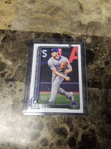 lot 1203 image: 2025 Topps Shohei Ohtani Los Angeles Dodgers Baseball Card