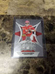 lot 1219 image: 2024 Panini Mosaic Football Patrick Mahomes Kansas City Chiefs Card